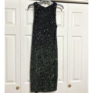 Size 8 Premier Amour black sequin dress